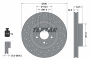 92120203 Brzdový kotouč Shoe Kit Pro TEXTAR