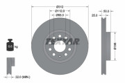92120503 Brzdový kotouč Shoe Kit Pro TEXTAR