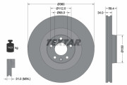 92122203 Brzdový kotouč Shoe Kit Pro TEXTAR