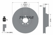 92123003 Brzdový kotouč Shoe Kit Pro TEXTAR