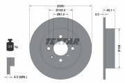 92125403 Brzdový kotouč Shoe Kit Pro TEXTAR