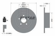 92126503 Brzdový kotouč Shoe Kit Pro TEXTAR