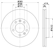 92129403 Brzdový kotouč Shoe Kit Pro TEXTAR