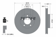92130303 Brzdový kotouč Shoe Kit Pro TEXTAR