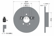 92131803 Brzdový kotouč Shoe Kit Pro TEXTAR
