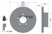 92132803 Brzdový kotouč Shoe Kit Pro TEXTAR