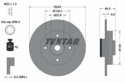 92133303 Brzdový kotouč Shoe Kit Pro TEXTAR