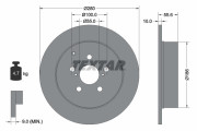 92135703 Brzdový kotouč Shoe Kit Pro TEXTAR