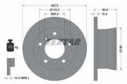 92137603 Brzdový kotouč Shoe Kit Pro TEXTAR