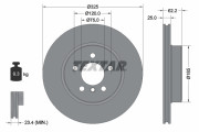 92141503 Brzdový kotouč Shoe Kit Pro TEXTAR