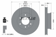 93143203 Brzdový kotouč Shoe Kit Pro TEXTAR