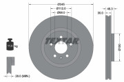 92143903 Brzdový kotouč Shoe Kit Pro TEXTAR