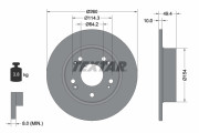 92144603 Brzdový kotouč Shoe Kit Pro TEXTAR