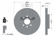 92145703 Brzdový kotouč Shoe Kit Pro TEXTAR