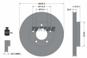 92146503 Brzdový kotouč Shoe Kit Pro TEXTAR