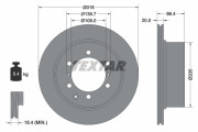 92146703 Brzdový kotouč Shoe Kit Pro TEXTAR