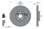 92147803 Brzdový kotouč Shoe Kit Pro TEXTAR