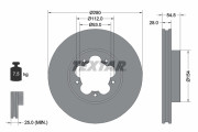 92151803 Brzdový kotouč Shoe Kit Pro TEXTAR