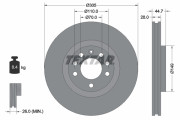 92155403 Brzdový kotouč Shoe Kit Pro TEXTAR