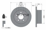 92157403 Brzdový kotouč Shoe Kit Pro TEXTAR