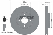 92159003 Brzdový kotouč Shoe Kit Pro TEXTAR
