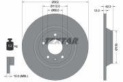 92159503 Brzdový kotouč Shoe Kit Pro TEXTAR