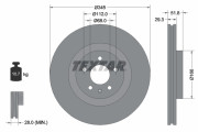 92160203 Brzdový kotouč Shoe Kit Pro TEXTAR