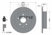 92162103 Brzdový kotouč Shoe Kit Pro TEXTAR