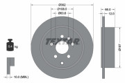 92162703 Brzdový kotouč Shoe Kit Pro TEXTAR