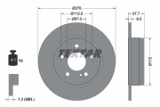 92163103 Brzdový kotouč Shoe Kit Pro TEXTAR