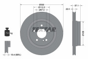92163603 Brzdový kotouč Shoe Kit Pro TEXTAR