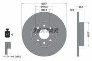 92164603 Brzdový kotouč Shoe Kit Pro TEXTAR