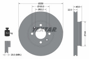 92164703 Brzdový kotouč Shoe Kit Pro TEXTAR