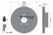 92165003 Brzdový kotouč Shoe Kit Pro TEXTAR