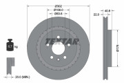 92168303 Brzdový kotouč Shoe Kit Pro TEXTAR