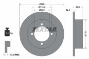 92169603 Brzdový kotouč Shoe Kit Pro TEXTAR