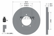 92170503 Brzdový kotouč Shoe Kit Pro TEXTAR