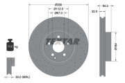 92171903 Brzdový kotouč Shoe Kit Pro TEXTAR