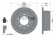 92172803 Brzdový kotouč Shoe Kit Pro TEXTAR