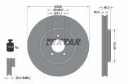 92173503 Brzdový kotouč Shoe Kit Pro TEXTAR