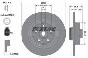 92175700 Brzdový kotouč TEXTAR