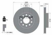 92176905 Brzdový kotouč PRO+ TEXTAR