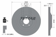 92177003 Brzdový kotouč Shoe Kit Pro TEXTAR