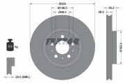 92178203 Brzdový kotouč Shoe Kit Pro TEXTAR