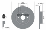 92179303 Brzdový kotouč Shoe Kit Pro TEXTAR