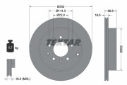 92180903 Brzdový kotouč Shoe Kit Pro TEXTAR
