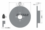 92181203 Brzdový kotouč Shoe Kit Pro TEXTAR