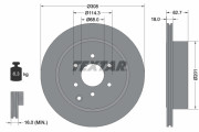 92181603 Brzdový kotouč Shoe Kit Pro TEXTAR