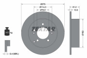 92185803 Brzdový kotouč Shoe Kit Pro TEXTAR