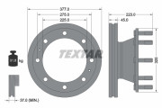 93188600 Brzdový kotouč TEXTAR